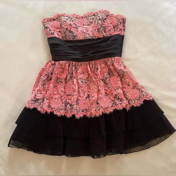 Betsey Johnson Dresses Betsey Johnson Tea Party Ruffle Layer Lace